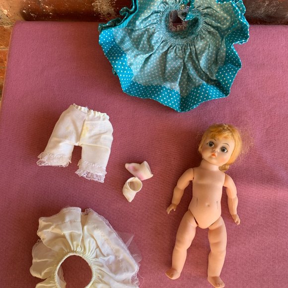 1950s Vintage Madame Alexander 8” Doll MISS MUFFET Storyland 452 - Picture 5 of 8